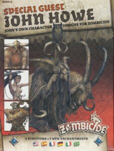 Zombicide: Black Plague Special Guest Box – John Howe board game cover