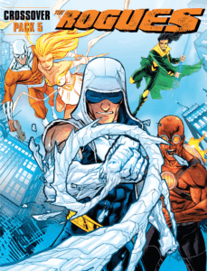 DC Deck-Building Game: Crossover Pack 5 – The Rogues board game cover