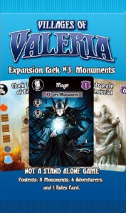 Villages of Valeria: Monuments board game cover