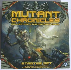 Mutant Chronicles Collectible Miniatures Game board game cover