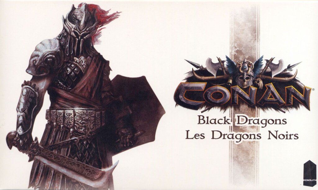 Conan: Black Dragons board game cover