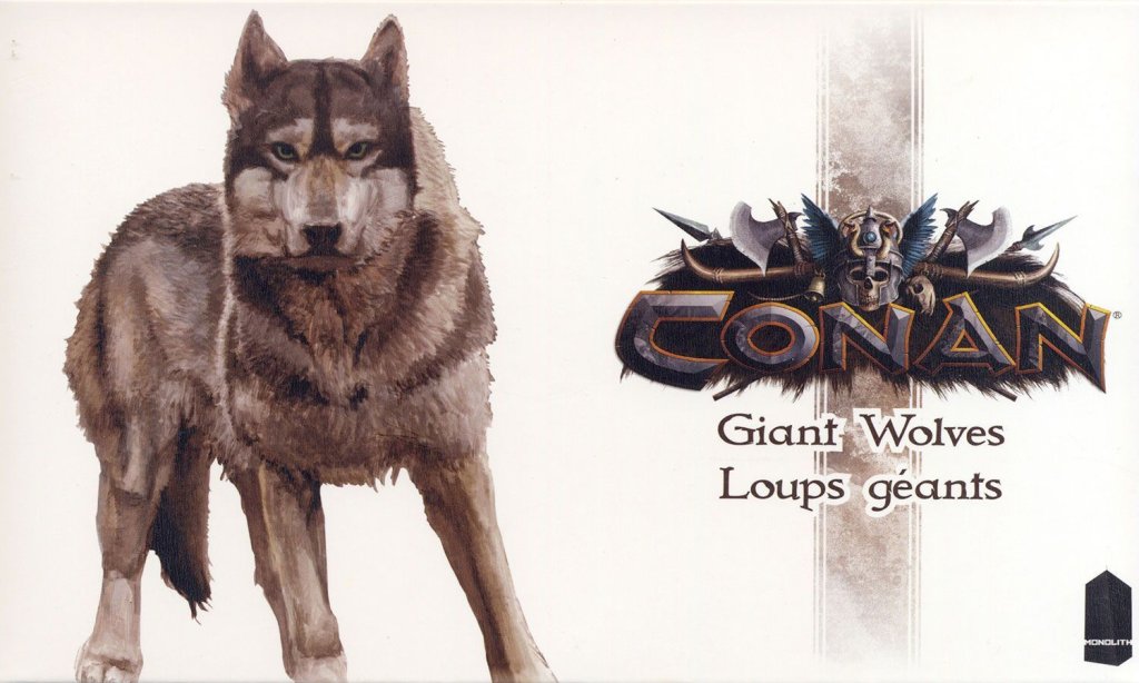 Conan: Giant Wolves board game cover
