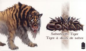 Conan: Sabertooth Tiger board game cover