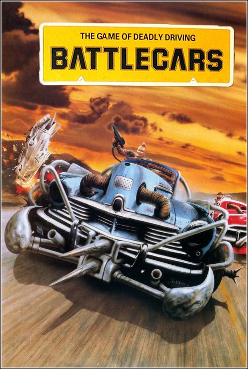 Battlecars board game cover