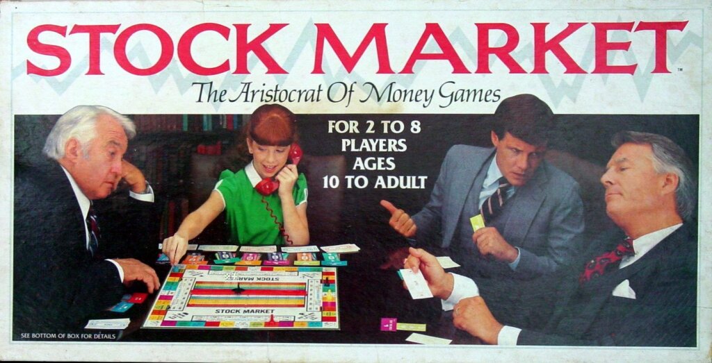 Stock Market Game board game cover