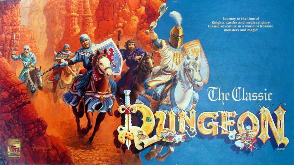 The Classic Dungeon board game cover