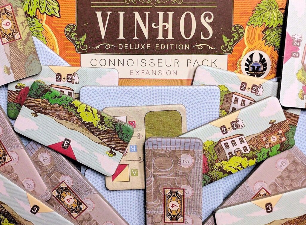 Vinhos Deluxe Edition: Connoisseur Expansion Pack board game cover