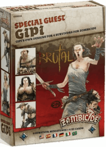 Zombicide: Black Plague Special Guest Box – Gipi board game cover