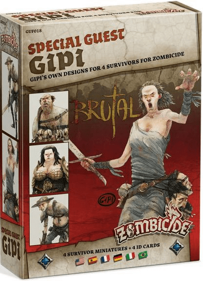 Zombicide: Black Plague Special Guest Box – Gipi board game cover