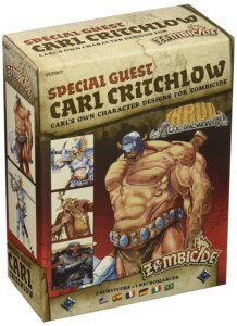 Zombicide: Black Plague Special Guest Box – Carl Critchlow board game cover