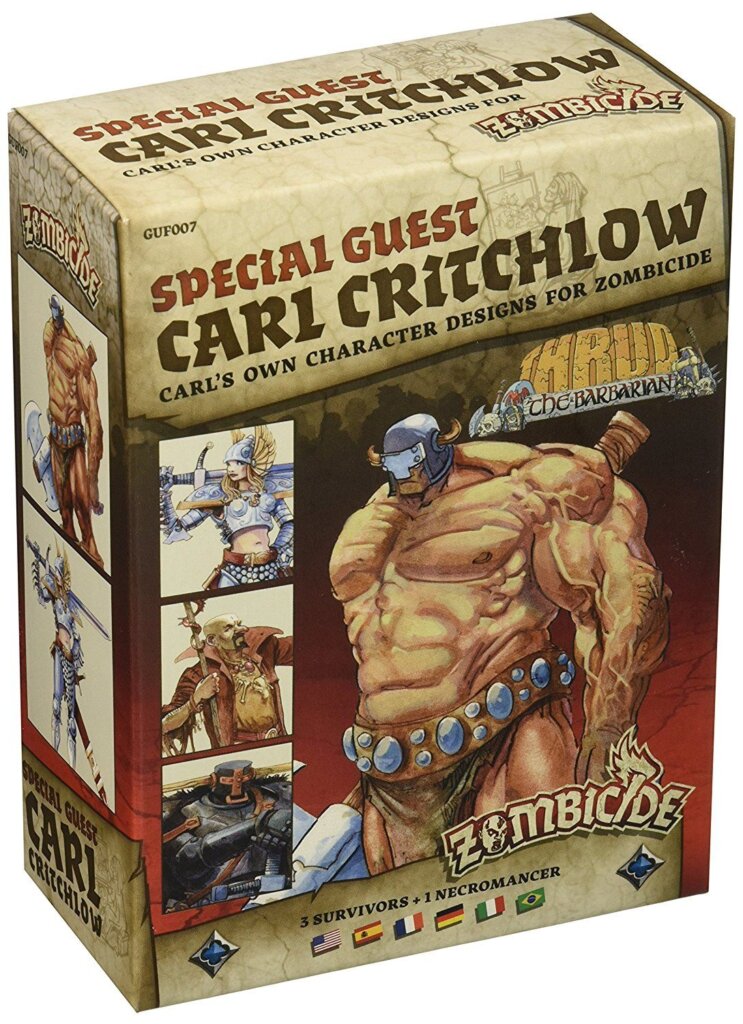 Zombicide: Black Plague Special Guest Box – Carl Critchlow board game cover