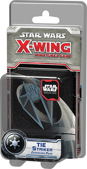 Star Wars: X-Wing Miniatures Game – TIE Striker Expansion Pack board game cover