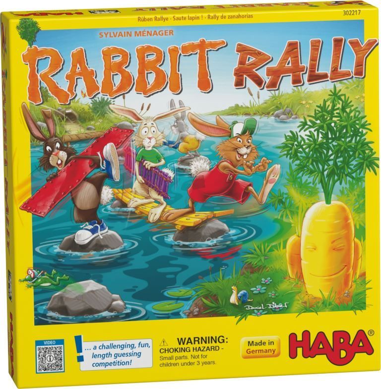 Rabbit Rally board game cover