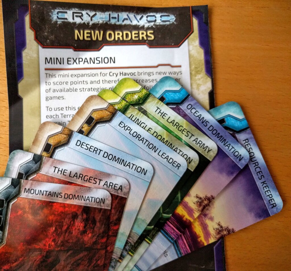 Cry Havoc: New Orders board game cover
