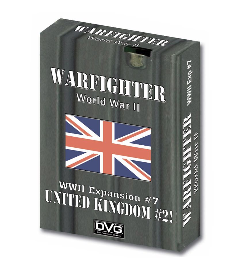 Warfighter: WWII Expansion #7 – United Kingdom #2! board game cover