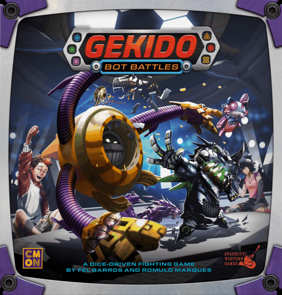 Gekido: Bot Battles board game cover