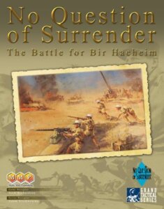No Question of Surrender: The Battle for Bir Hacheim board game cover