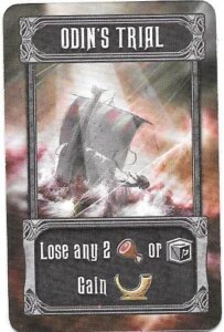 Champions of Midgard: Odin’s Trial Promo Card board game cover