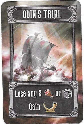 Champions of Midgard: Odin’s Trial Promo Card board game cover