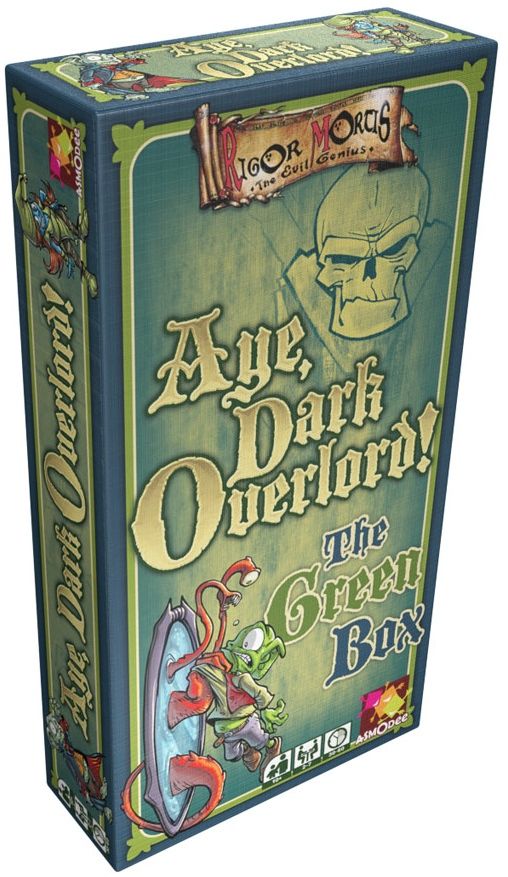 Aye, Dark Overlord! The Green Box board game cover