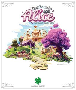 Sonhando com Alice board game cover
