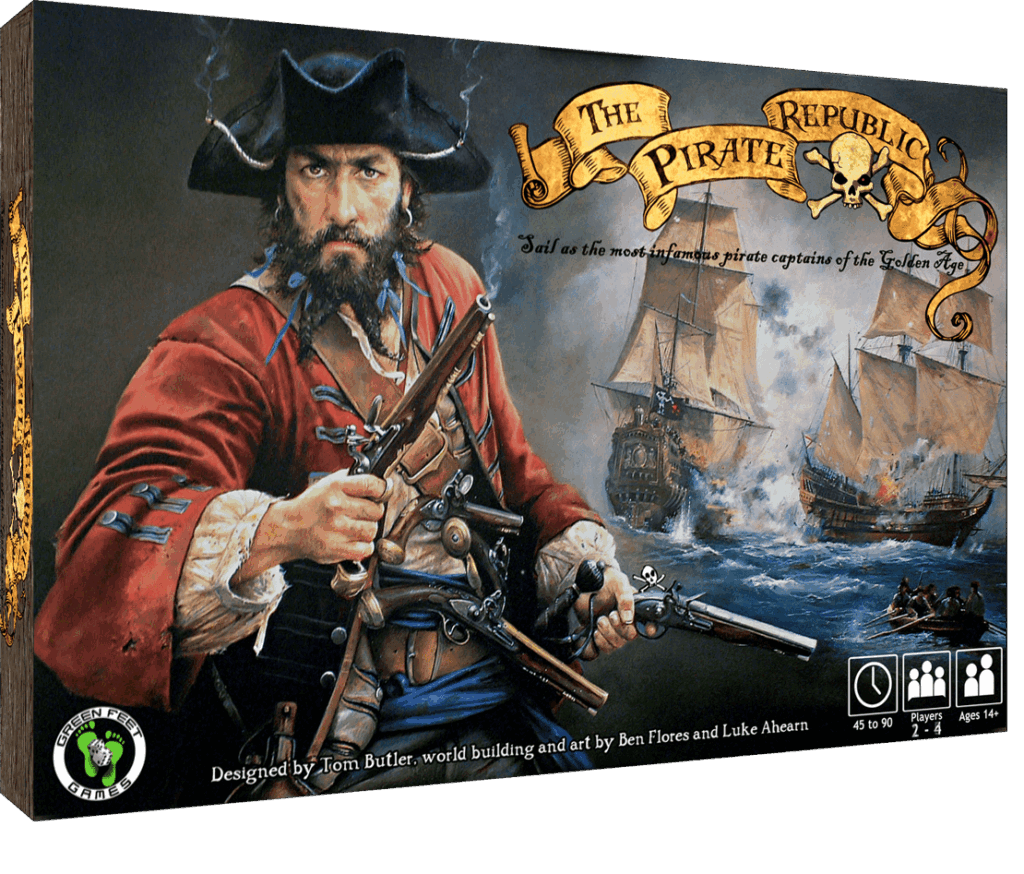 The Pirate Republic board game cover