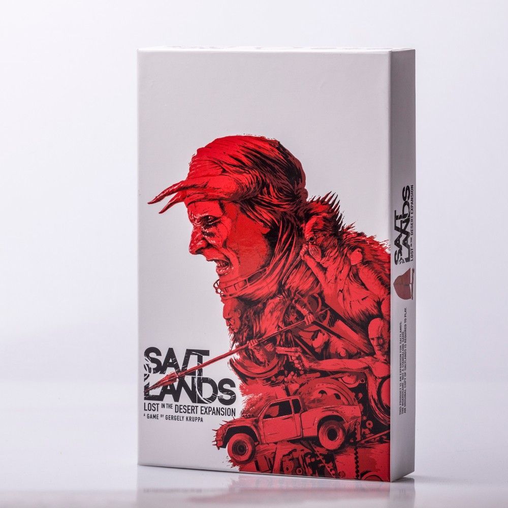 Saltlands: Lost in the Desert Expansion board game cover