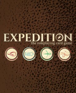 Expedition: The Roleplaying Card Game board game cover