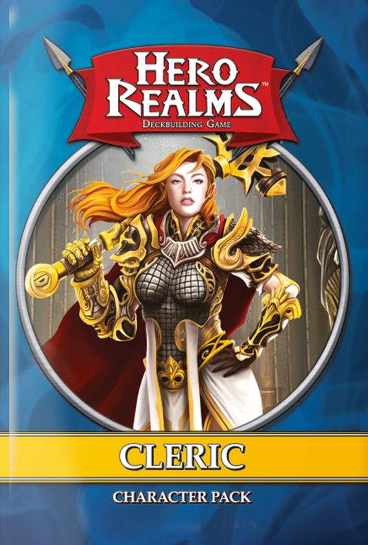 Hero Realms: Character Pack – Cleric board game cover