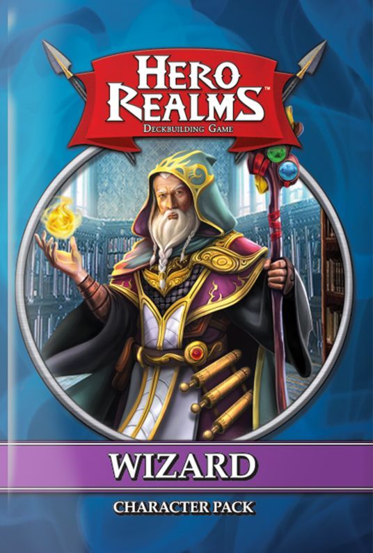 Hero Realms: Character Pack – Wizard board game cover