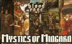 Blood Rage: Mystics of Midgard board game cover