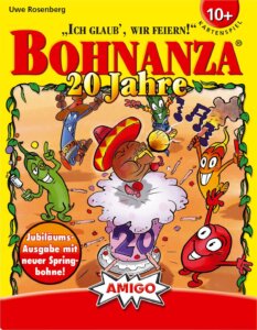 Bohnanza: 20 Jahre board game cover