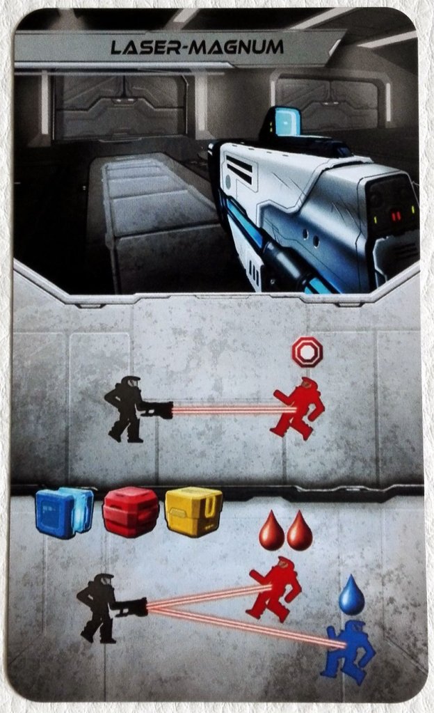 Adrenaline: Laser-Magnum board game cover