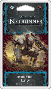 Android: Netrunner – Martial Law board game cover