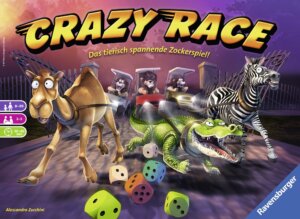 Crazy Race board game cover