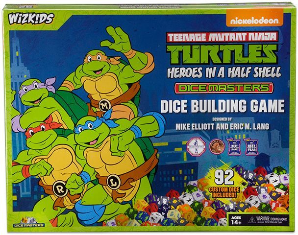 Teenage Mutant Ninja Turtles Dice Masters: Heroes in a Half Shell board game cover