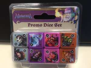 Masmorra: Dungeons of Arcadia – Promo Dice Set board game cover