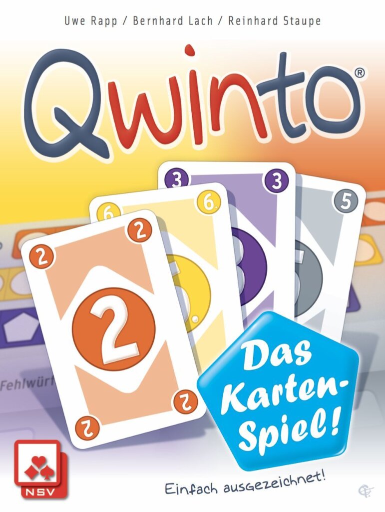 Qwinto: Das Kartenspiel board game cover