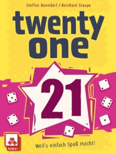 Twenty One board game cover