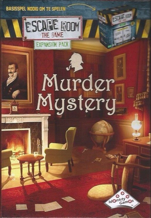 Escape Room: The Game – Murder Mystery board game cover