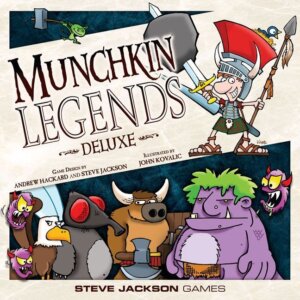 Munchkin Legends Deluxe board game cover