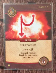 Harry Potter: Hogwarts Battle – Spell: Silencio! board game cover
