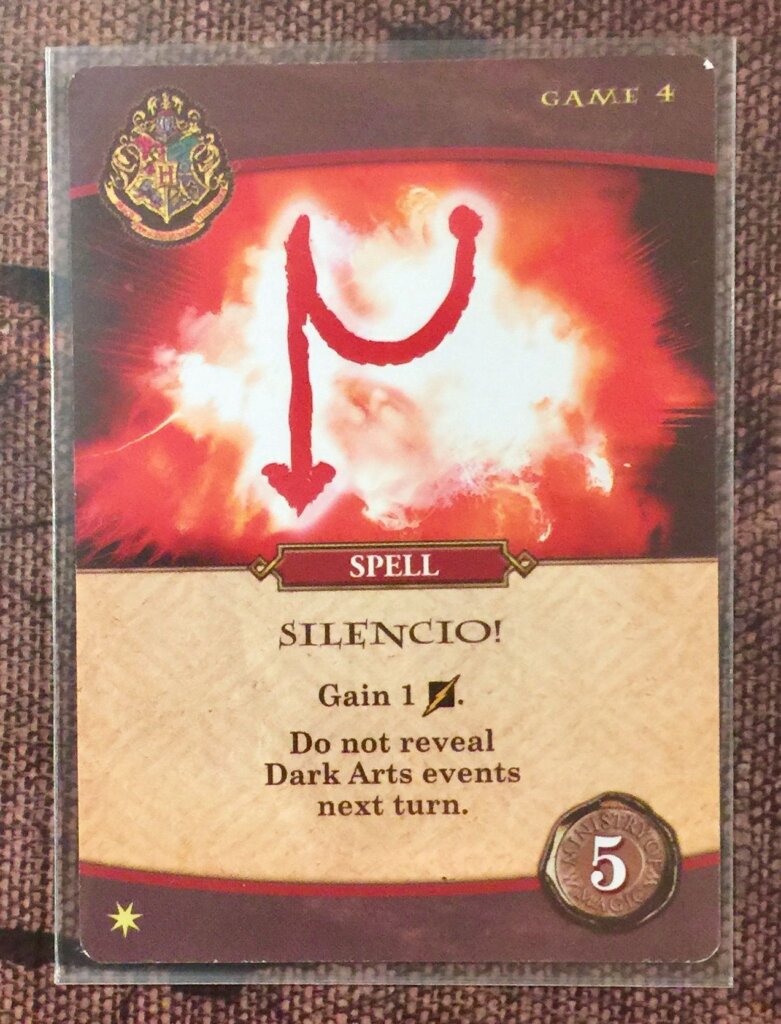 Harry Potter: Hogwarts Battle – Spell: Silencio! board game cover