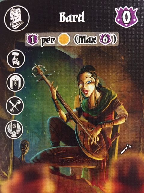 Villages of Valeria: Bard Promo Card board game cover