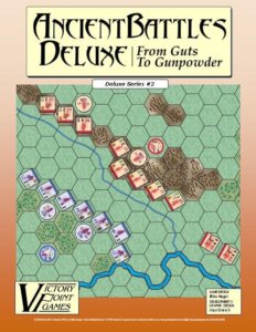 Ancient Battles Deluxe: From Guts to Gunpowder board game cover