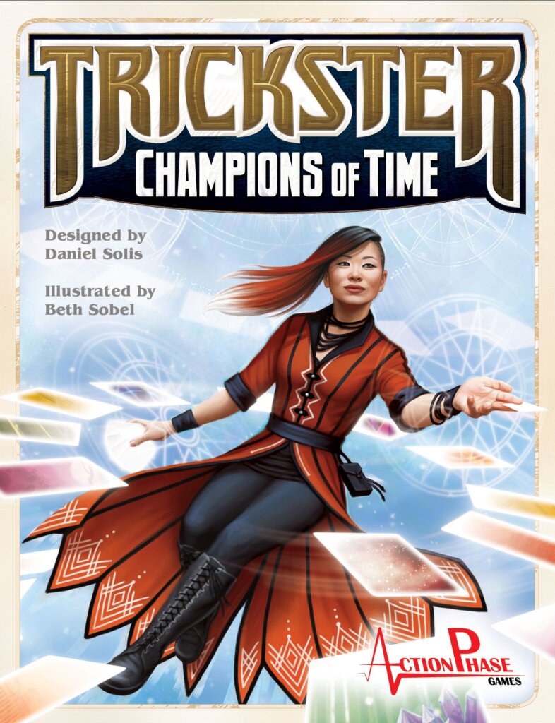 Trickster: Champions of Time board game cover