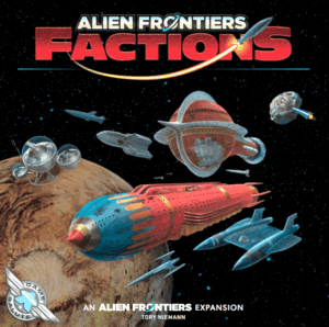 Alien Frontiers: Factions board game cover