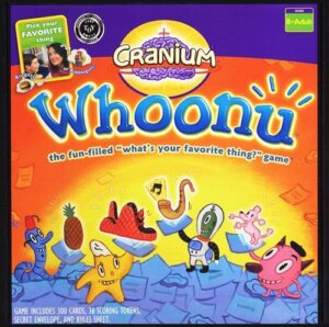 Cranium Whoonu board game cover
