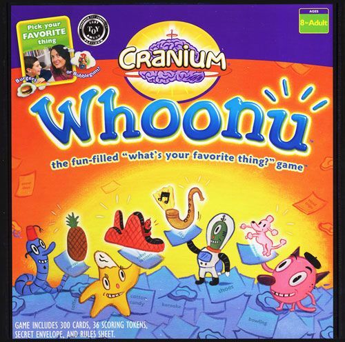 Cranium Whoonu board game cover