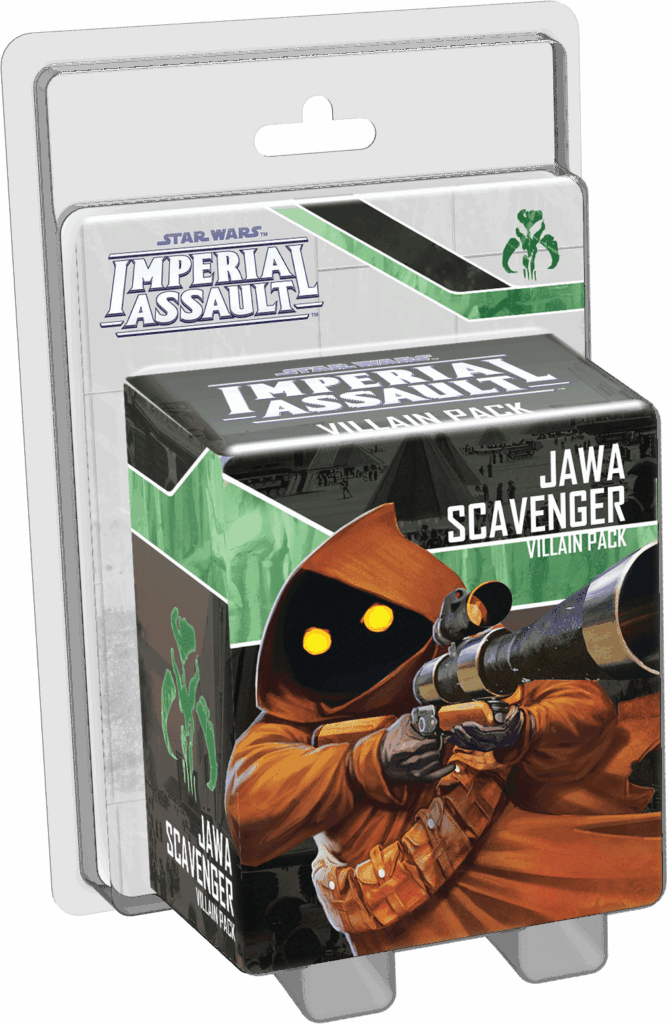 Star Wars: Imperial Assault – Jawa Scavenger Villain Pack board game cover